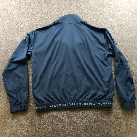 The Under Armour HeatGear Woman's Jacket Small Full Zip Stand Collar - Picture 7 of 12